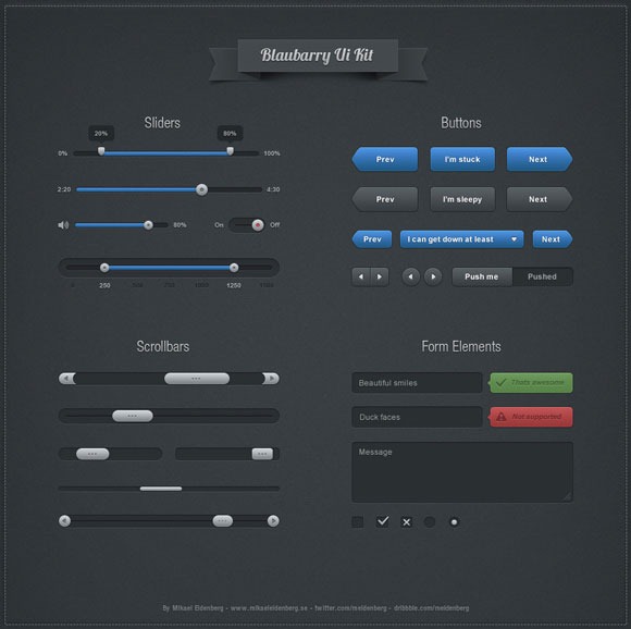 Blaubarry-Ui-kit